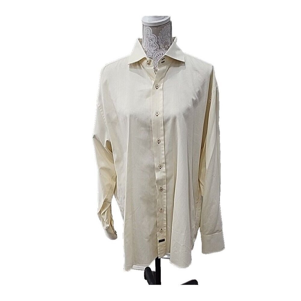 Robert Talbott Long Sleeve Button-Down Dress Shir… - image 1